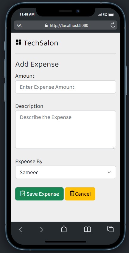 Add Expense